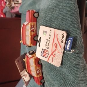 🌉San Francisco 49ers FOCO Station Wagon Ornament $10 Each